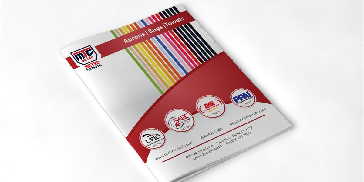 Metro Textile, catalogue design